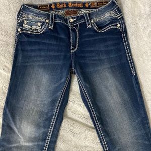 Sz 29 Rock Revival easy crop jeans